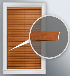 1" Northern Heights™ Wood Blinds