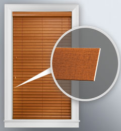 2 1/2" Faux Wood Blinds